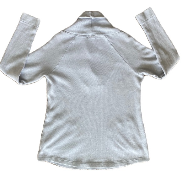 Mododoc tunic sweatshirt v-neck long sleeve periwinkle Small - Picture 5 of 14